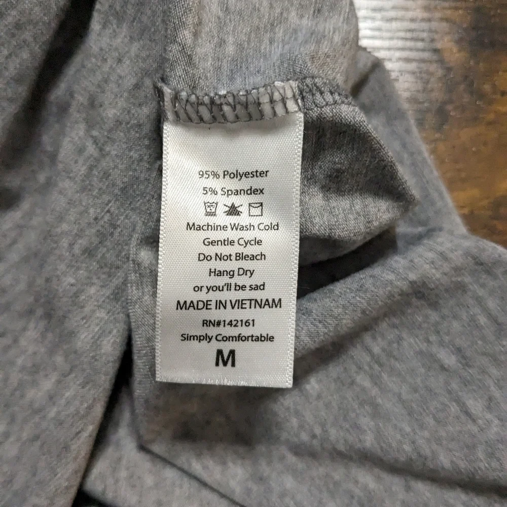 Lularoe Medium Randy Raglan Tee - Picture 3 of 6